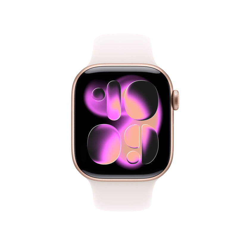 Apple Watch Series 11 GPS + Cellular 42mm Rose Gold Aluminium Case with Light Blush Sport Band - M/L Get best offers for Apple Watch Series 11 GPS + Cellular 42mm Rose Gold Aluminium Case with Light Blush Sport Band - M/L