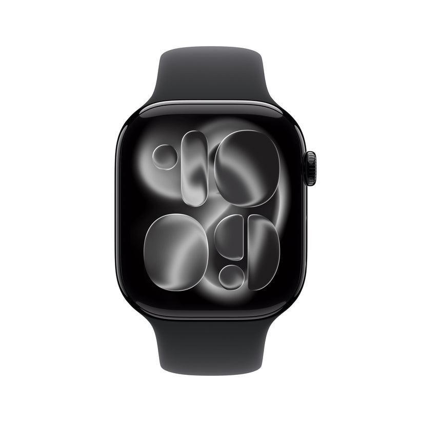Apple Watch Series 11 GPS 46mm Jet Black Aluminium Case with Black Sport Band - S/M Get best offers for Apple Watch Series 11 GPS 46mm Jet Black Aluminium Case with Black Sport Band - S/M