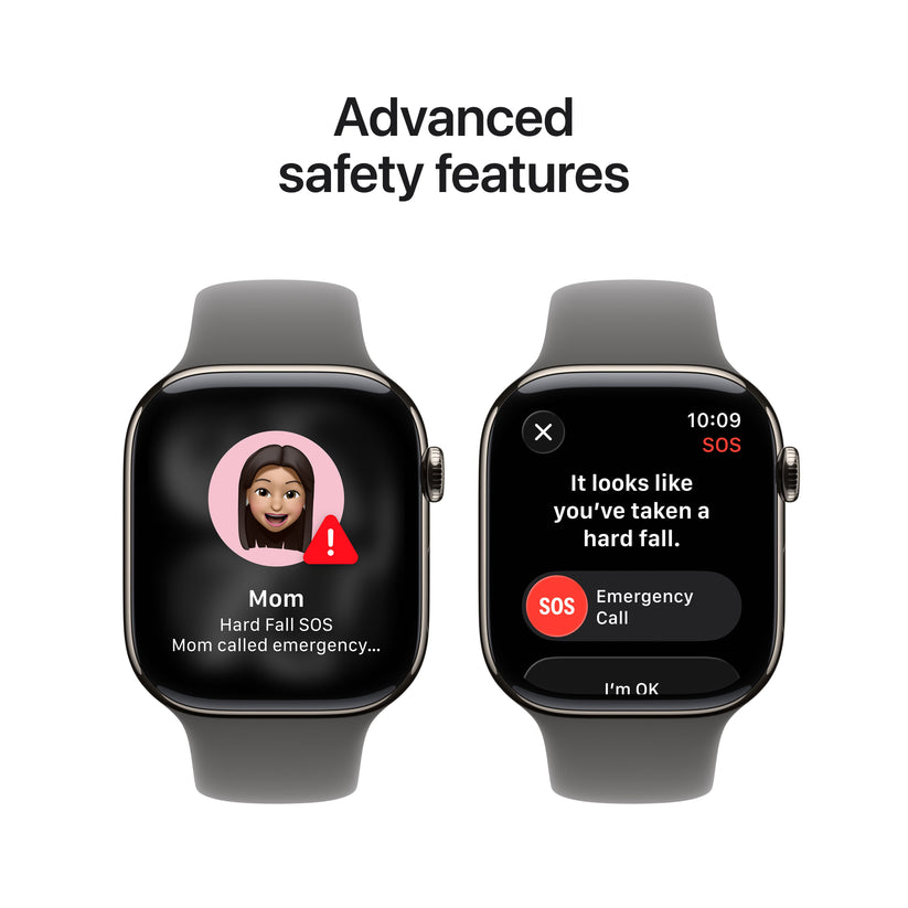 Apple Watch Series 11 GPS + Cellular 46mm Natural Titanium Case with Stone Grey Sport Band - M/L Get best offers for Apple Watch Series 11 GPS + Cellular 46mm Natural Titanium Case with Stone Grey Sport Band - M/L