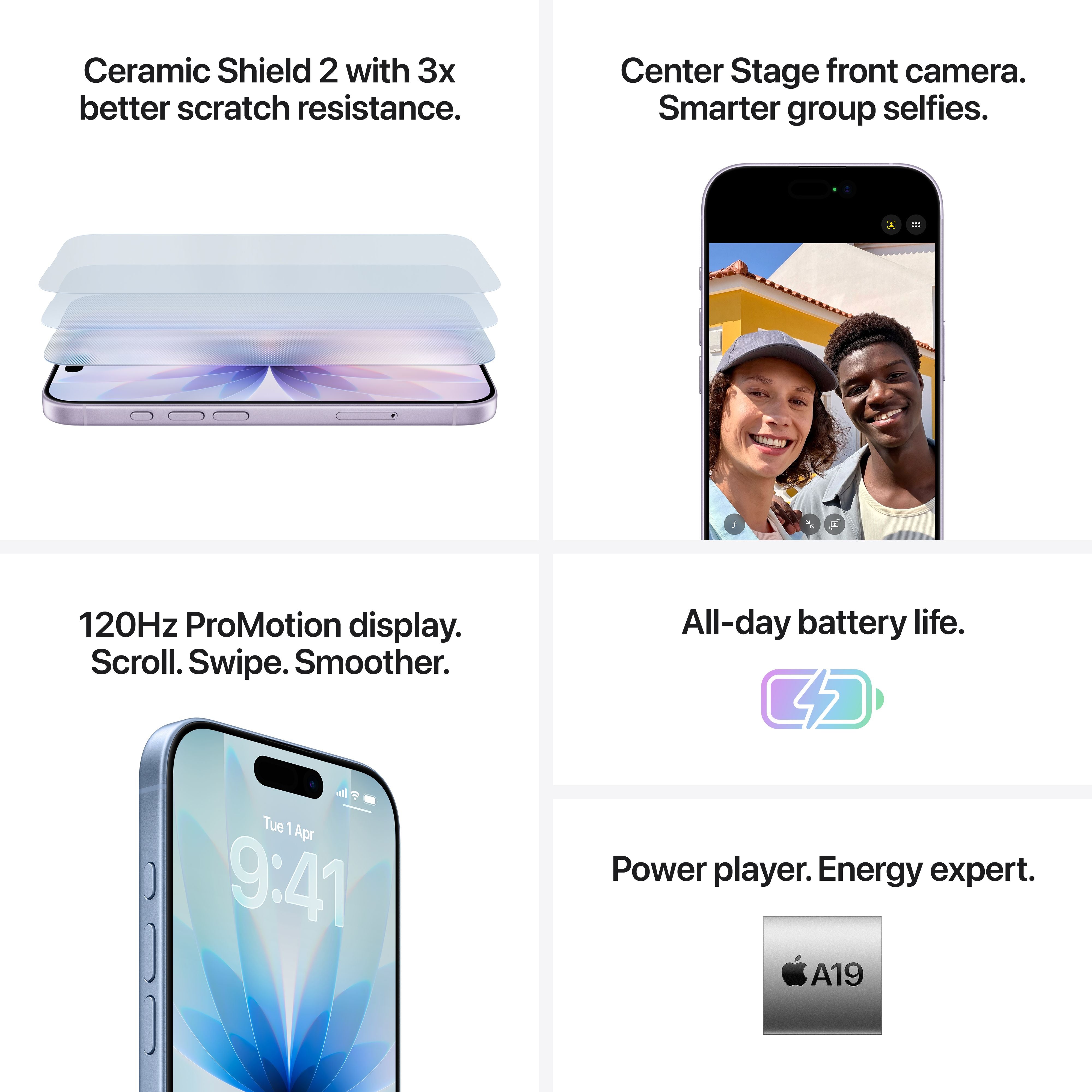 iPhone 17 256GB Lavender - 6.5