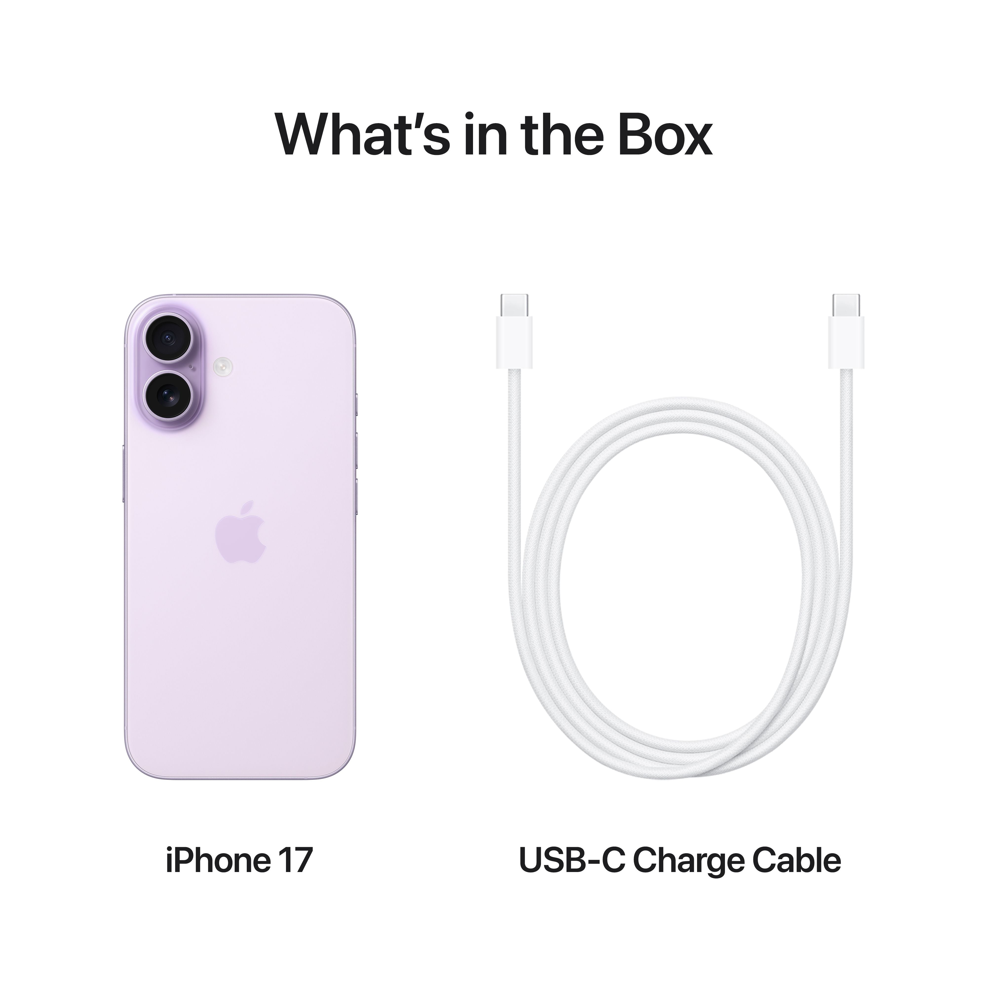 iPhone 17 256GB Lavender - 6.5