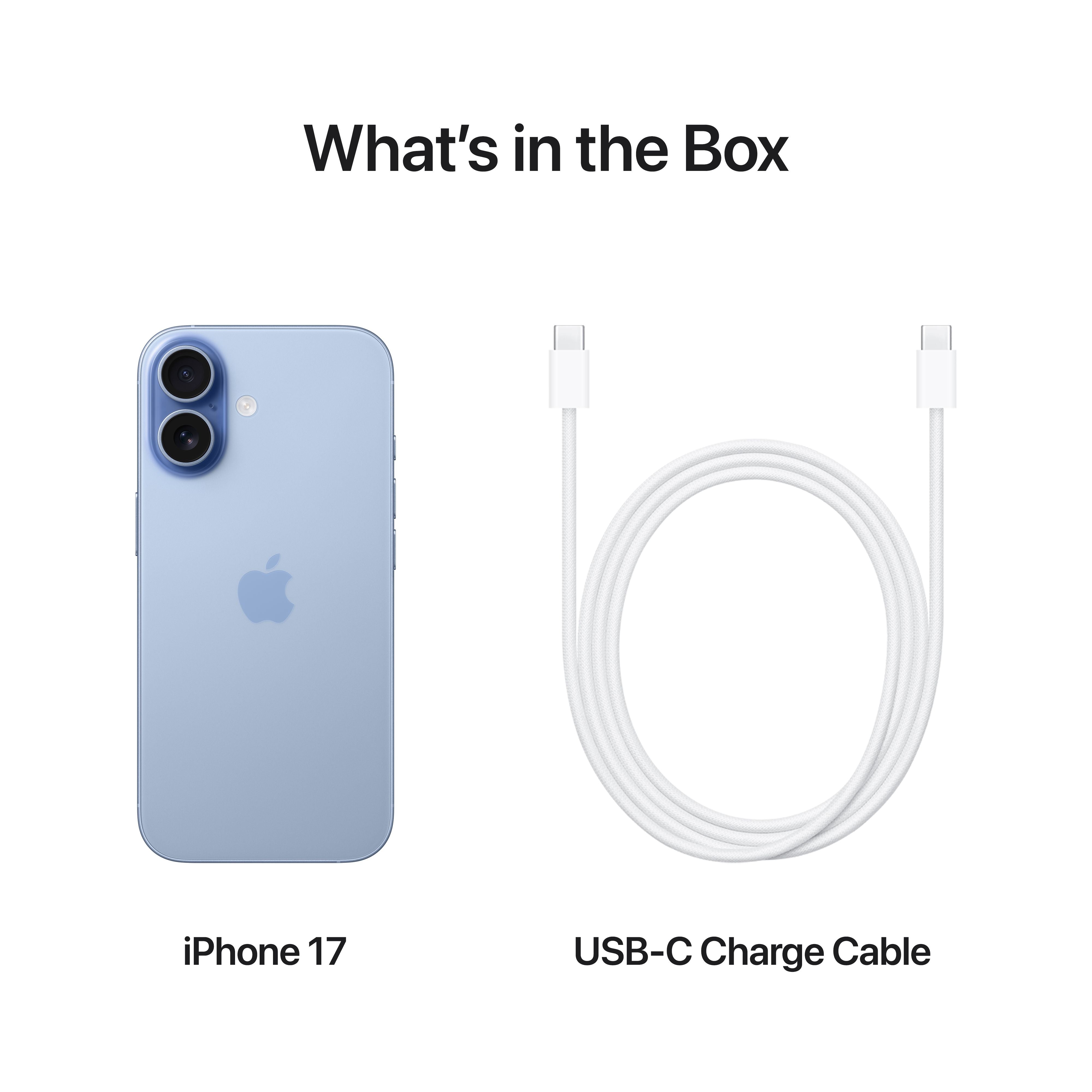iPhone 17 256GB Mist Blue - 6.5