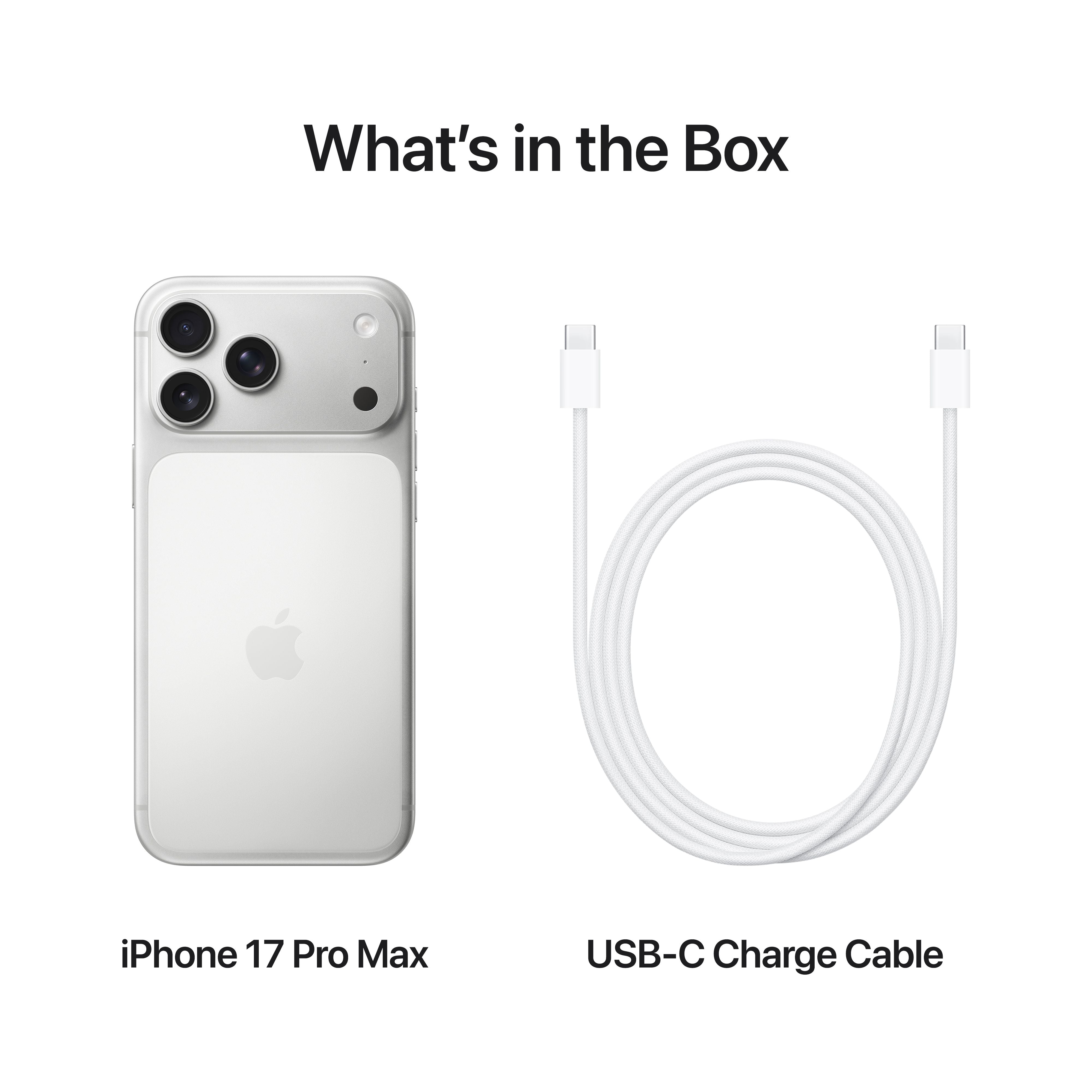 iPhone 17 Pro Max 2TB Silver - 6.9