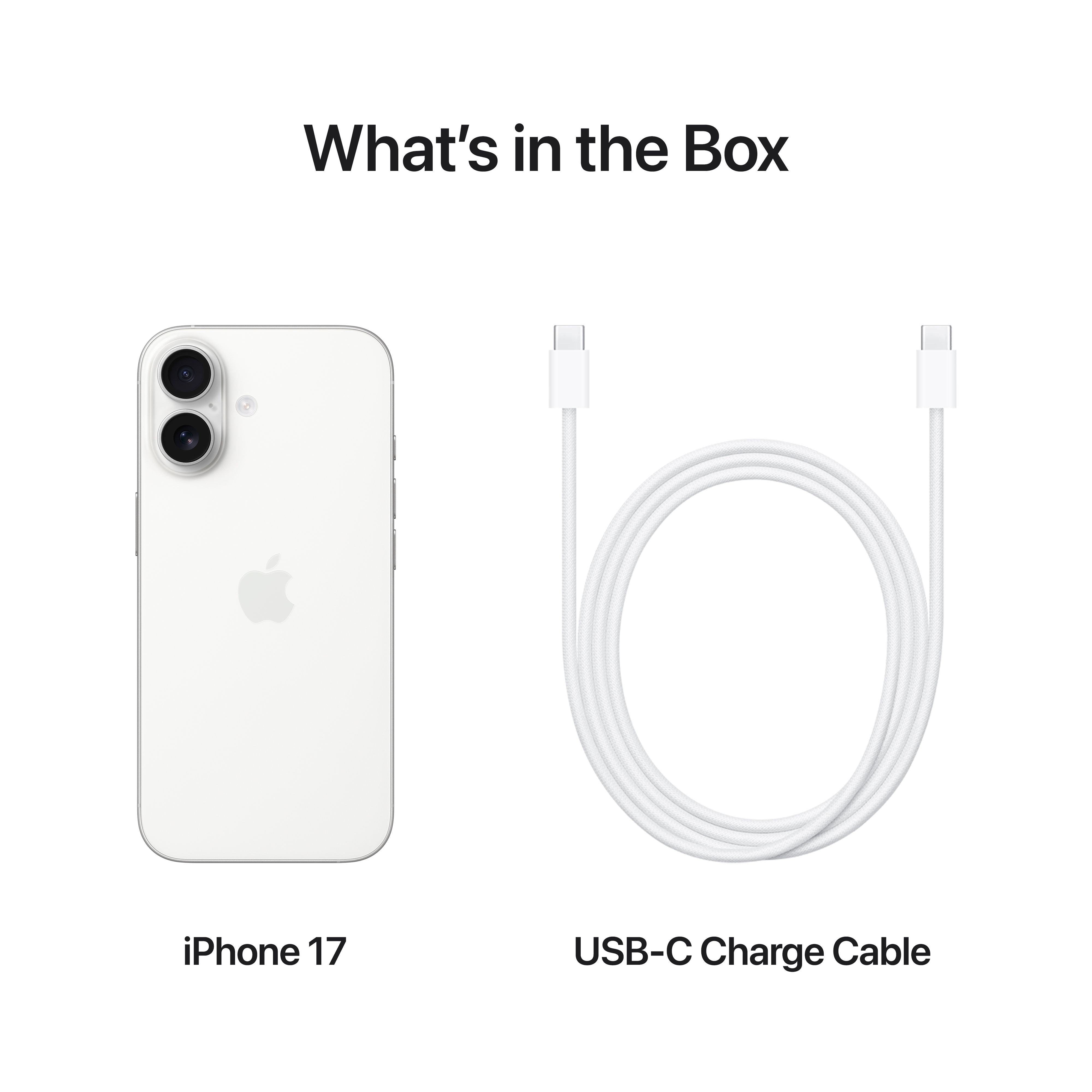 iPhone 17 256GB White - 6.5 iPhone 17 256GB White - 6.5