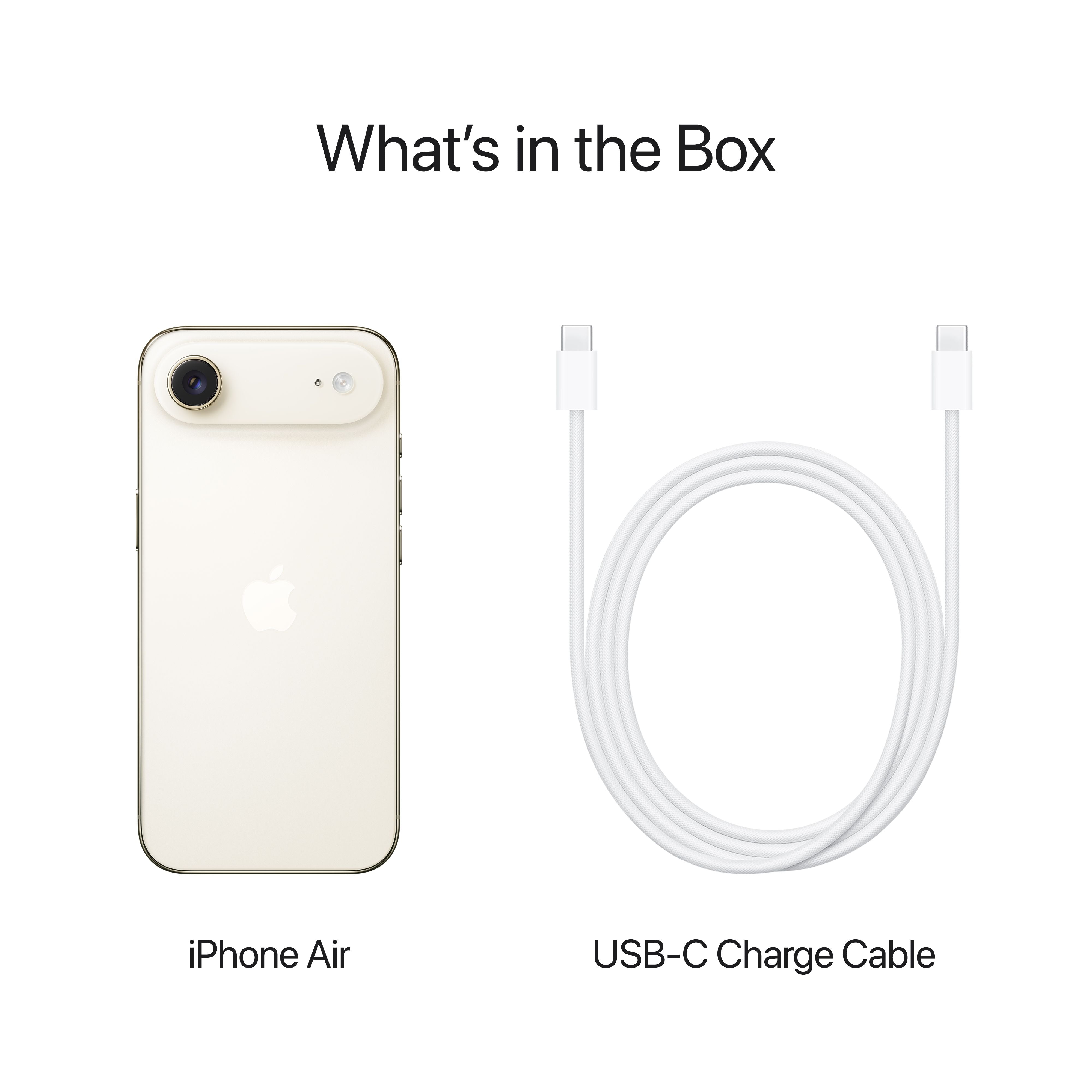 iPhone Air 512GB Light Gold - A19 Pro, 6.5