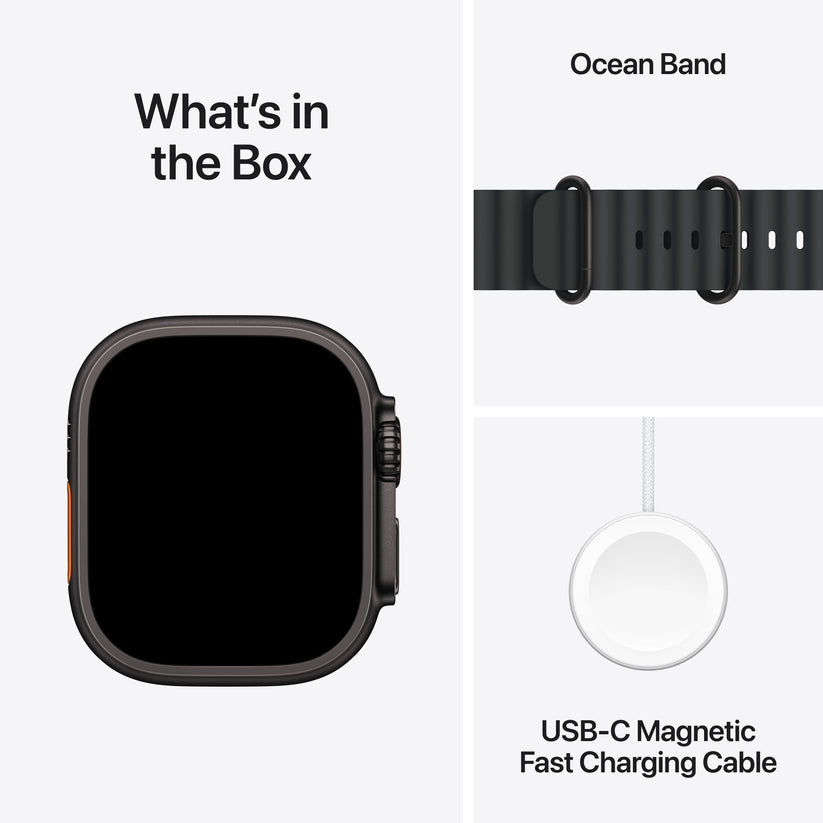 Apple Watch Ultra 3 GPS + Cellular 49mm Black Titanium Case with Black Ocean Band Get best offers for Apple Watch Ultra 3 GPS + Cellular 49mm Black Titanium Case with Black Ocean Band