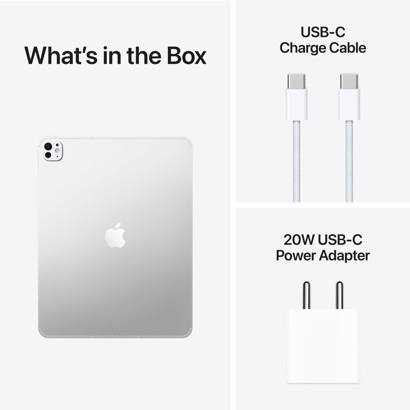 13-inch iPad Pro Wi-Fi + Cellular 2TB Nano-texture glass - Silver (M5) Get best offers for 13-inch iPad Pro Wi-Fi + Cellular 2TB Nano-texture glass - Silver (M5)