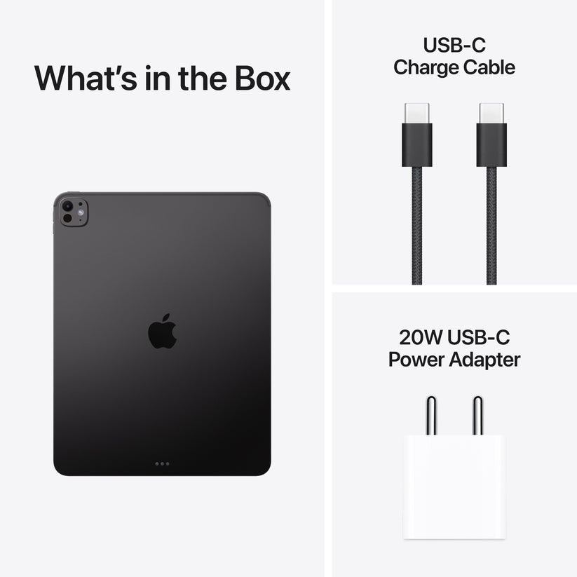 13-inch iPad Pro Wi-Fi 1TB Standard Glass - Space Black (M5) Get best offers for 13-inch iPad Pro Wi-Fi 1TB Standard Glass - Space Black (M5)