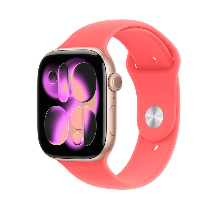 46mm Bright Guava Sport Band - S/M Get best offers for 46mm Bright Guava Sport Band - S/M