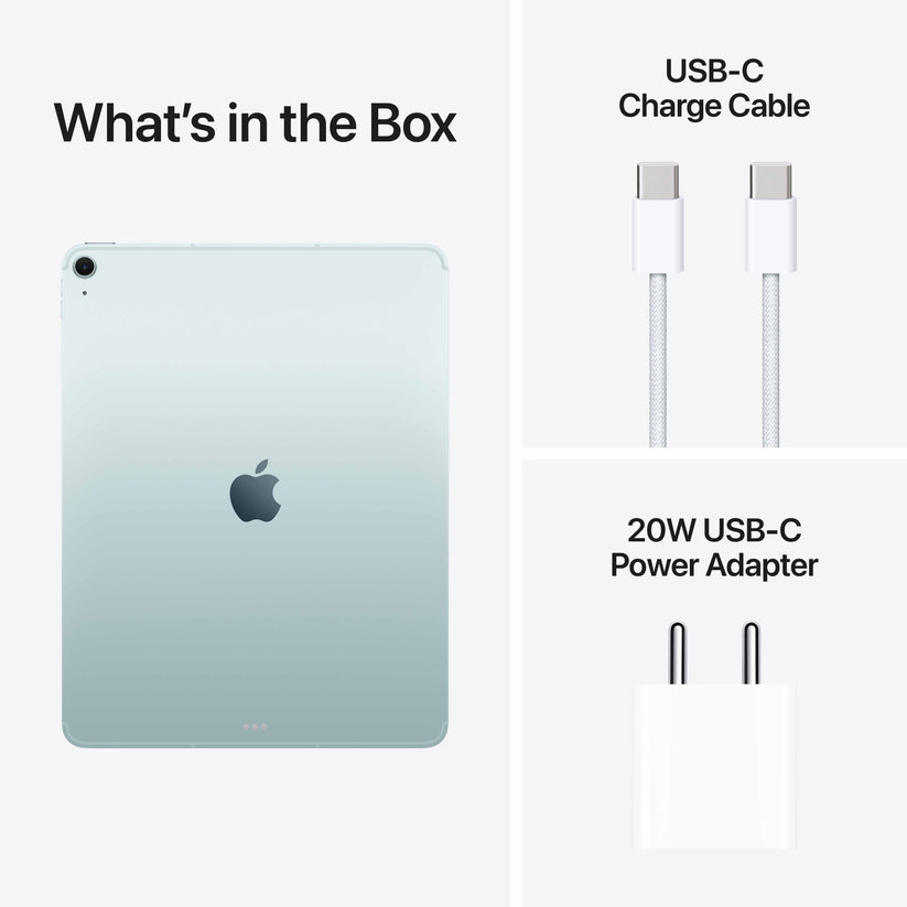 13-inch iPad Air Wi-Fi + Cellular 128GB - Blue (M4) Get best offers for 13-inch iPad Air Wi-Fi + Cellular 128GB - Blue (M4)