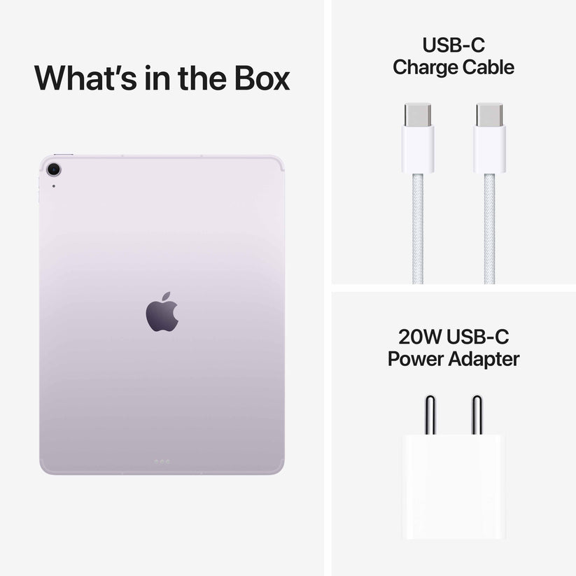 13-inch iPad Air Wi-Fi + Cellular 256GB - Purple (M4) Get best offers for 13-inch iPad Air Wi-Fi + Cellular 256GB - Purple (M4)