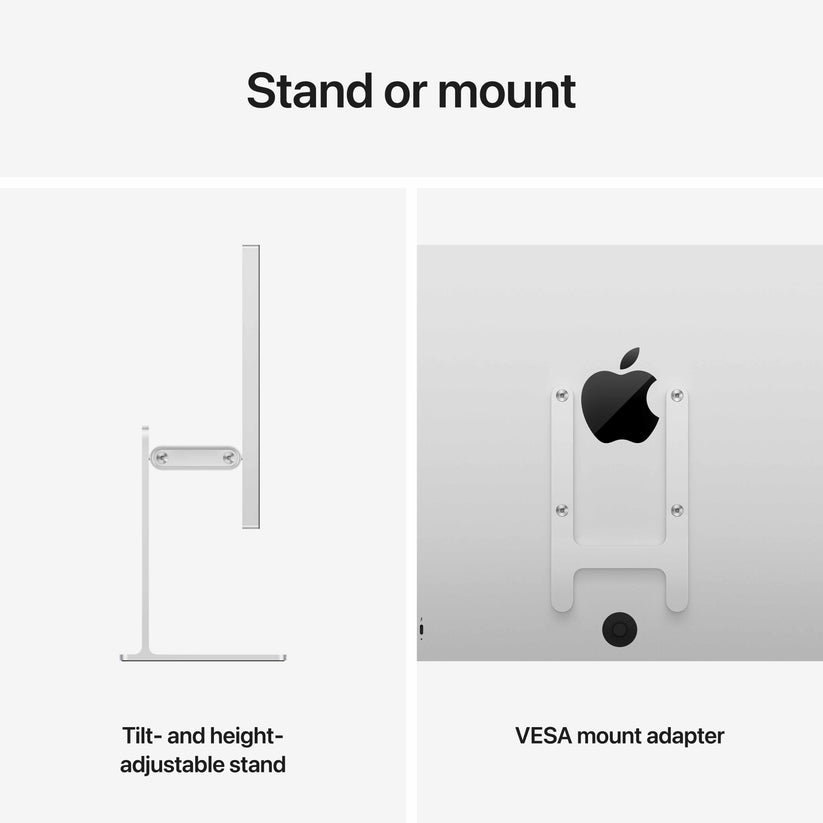 Studio Display XDR - Standard glass - Tilt- and height-adjustable stand Get best offers for Studio Display XDR - Standard glass - Tilt- and height-adjustable stand