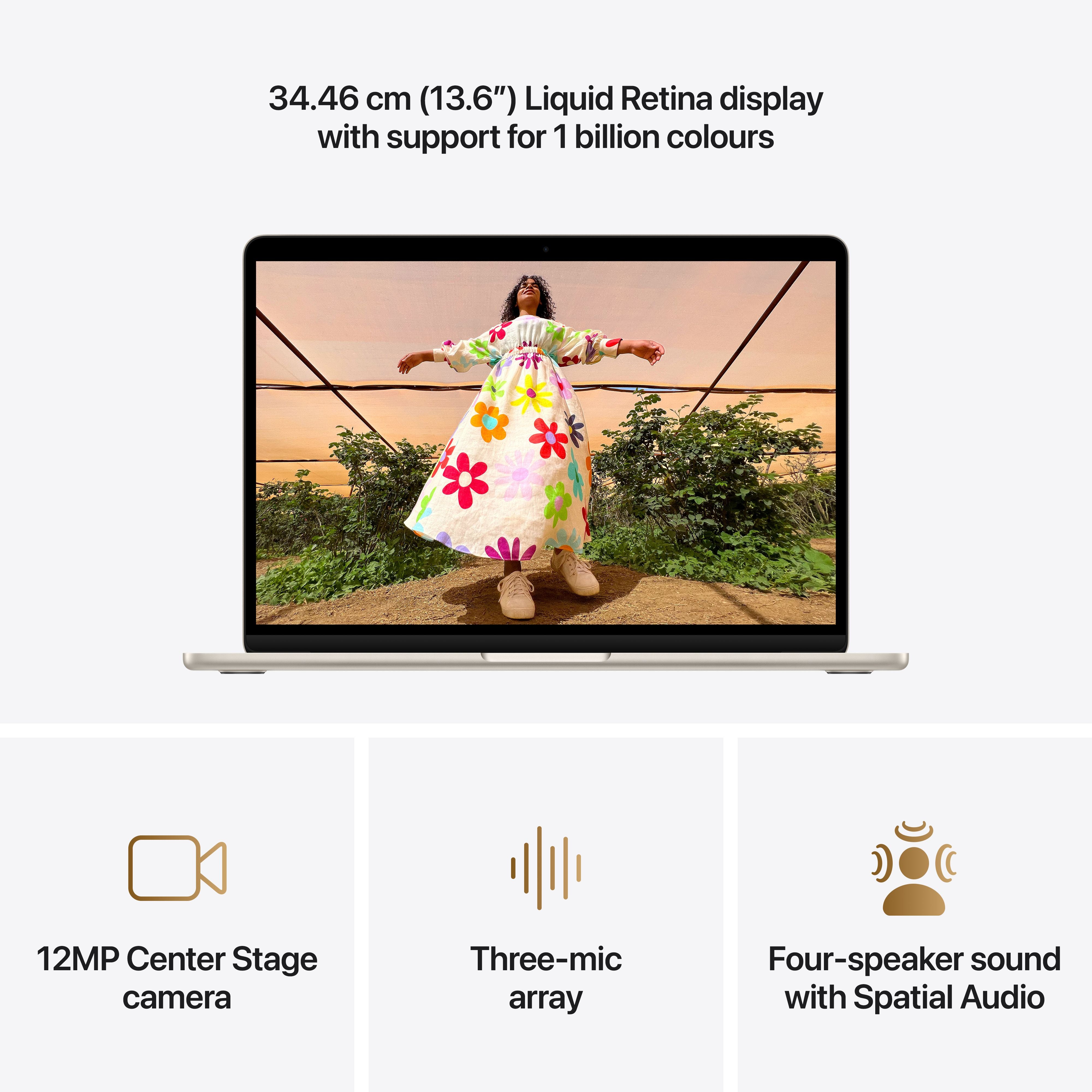 Buy 13-inch MacBook Air M5 Starlight 16GB 512GB India – Imagine