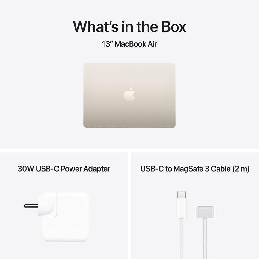 13-inch MacBook Air: Apple M5 chip with 10-core CPU and 10-core GPU, 1TB SSD - Starlight Get best offers for 13-inch MacBook Air: Apple M5 chip with 10-core CPU and 10-core GPU, 1TB SSD - Starlight