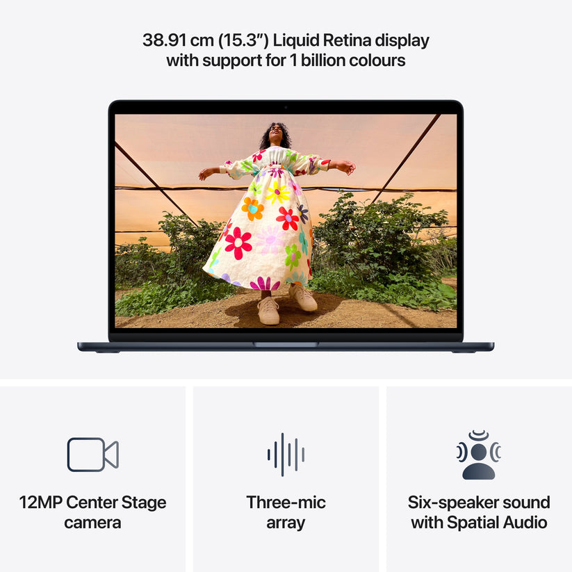 15-inch MacBook Air: Apple M5 chip with 10-core CPU and 10-core GPU, 1TB SSD - Midnight Get best offers for 15-inch MacBook Air: Apple M5 chip with 10-core CPU and 10-core GPU, 1TB SSD - Midnight