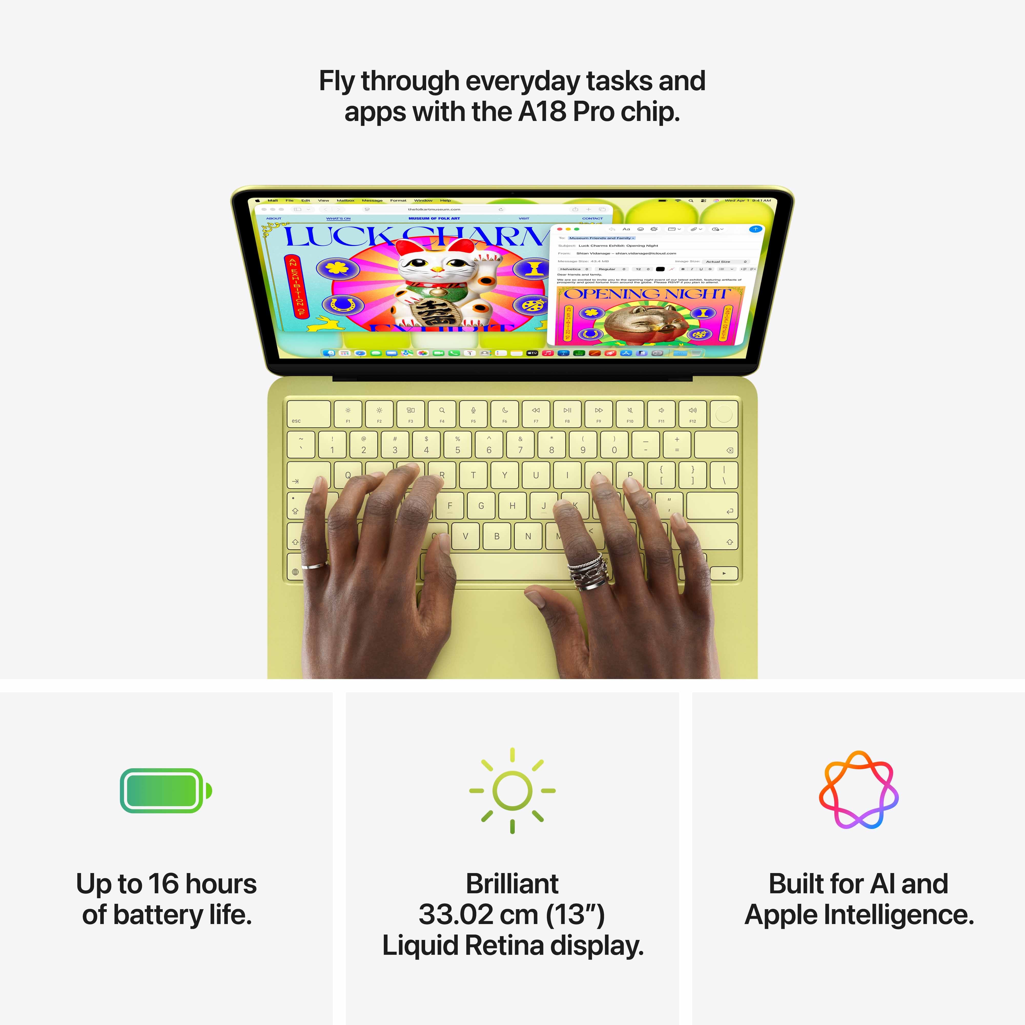 MacBook Neo 13-inch Citrus 512GB A18 Pro – Buy Online Price