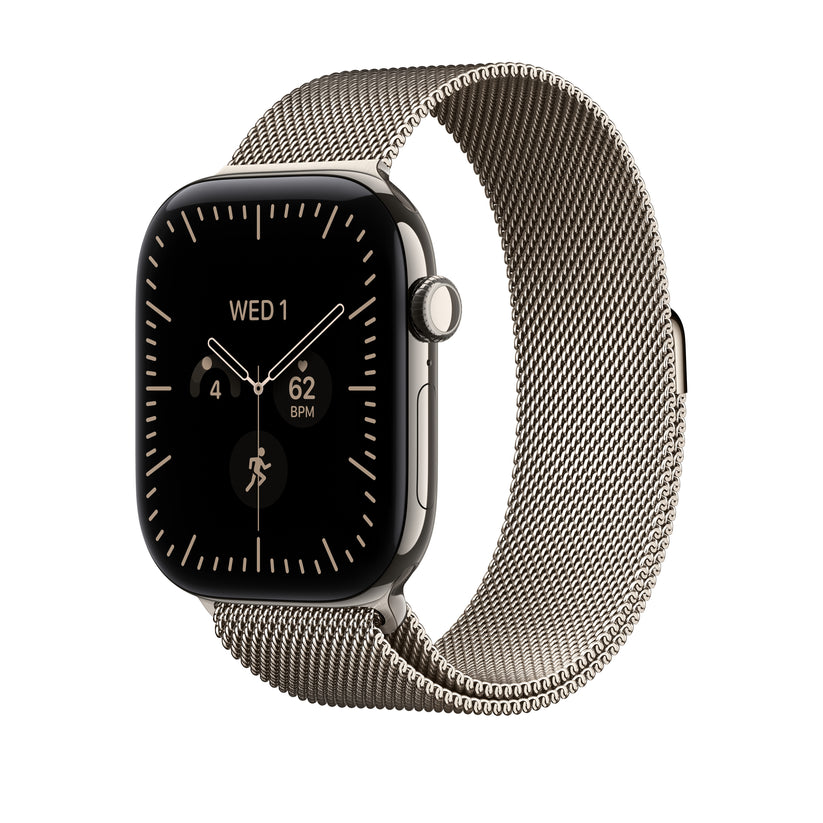 46mm Natural Milanese Loop - M/L Get best offers for 46mm Natural Milanese Loop - M/L