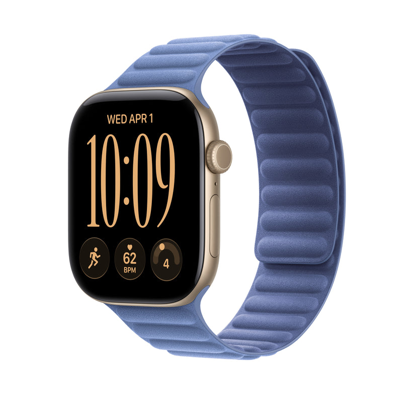 46mm Wildflower Blue Magnetic Link - M/L Get best offers for 46mm Wildflower Blue Magnetic Link - M/L