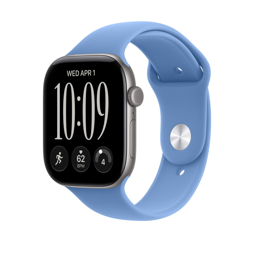 46mm Wildflower Blue Sport Band - M/L Get best offers for 46mm Wildflower Blue Sport Band - M/L