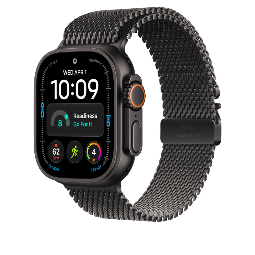 49mm Black Titanium Milanese Loop - Small Get best offers for 49mm Black Titanium Milanese Loop - Small