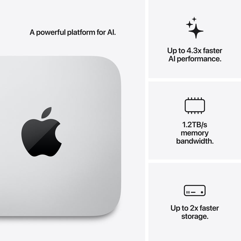 Mac Studio: Apple M5 Ultra chip with 30-core CPU and 64-core GPU, 1TB SSD Get best offers for Mac Studio: Apple M5 Ultra chip with 30-core CPU and 64-core GPU, 1TB SSD