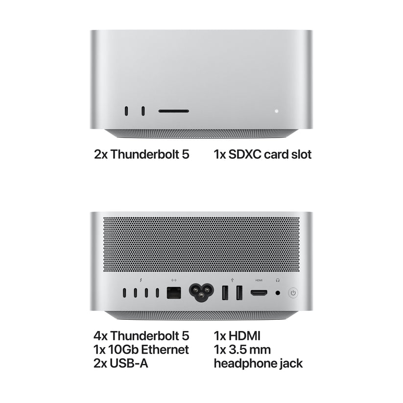 Mac Studio: Apple M5 Ultra chip with 30-core CPU and 64-core GPU, 1TB SSD Get best offers for Mac Studio: Apple M5 Ultra chip with 30-core CPU and 64-core GPU, 1TB SSD