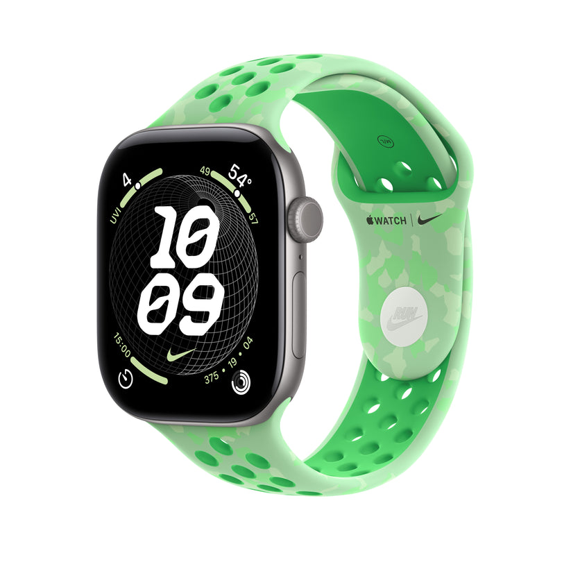 46mm Green Spark Nike Sport Band - S/M Get best offers for 46mm Green Spark Nike Sport Band - S/M