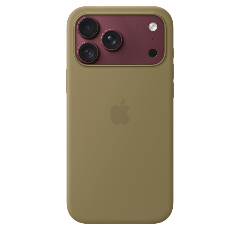 iPhone 18 Pro Max Silicone Case with MagSafe - Olive Get best offers for iPhone 18 Pro Max Silicone Case with MagSafe - Olive