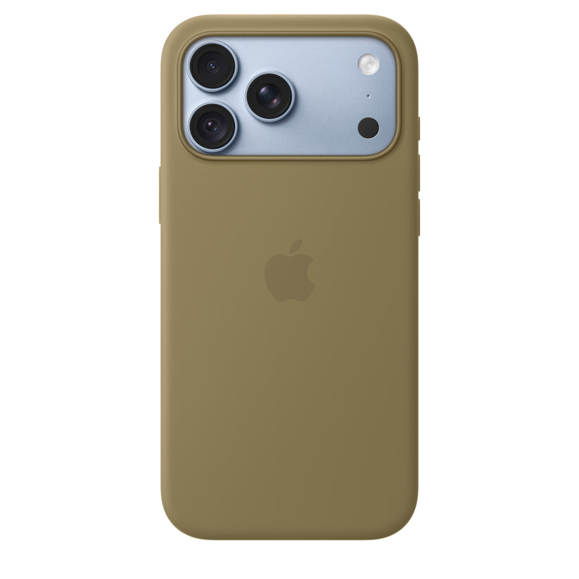 iPhone 18 Pro Max Silicone Case with MagSafe - Olive Get best offers for iPhone 18 Pro Max Silicone Case with MagSafe - Olive