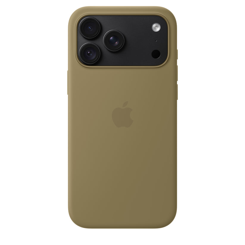 iPhone 18 Pro Max Silicone Case with MagSafe - Olive Get best offers for iPhone 18 Pro Max Silicone Case with MagSafe - Olive