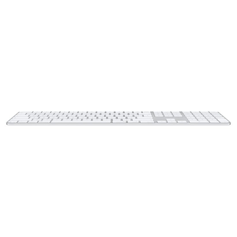 Magic Keyboard with Touch ID and Numeric Keypad for Mac models with Apple silicon (USB‑C) - US English - White Keys Get best offers for Magic Keyboard with Touch ID and Numeric Keypad for Mac models with Apple silicon (USB‑C) - US English - White Keys