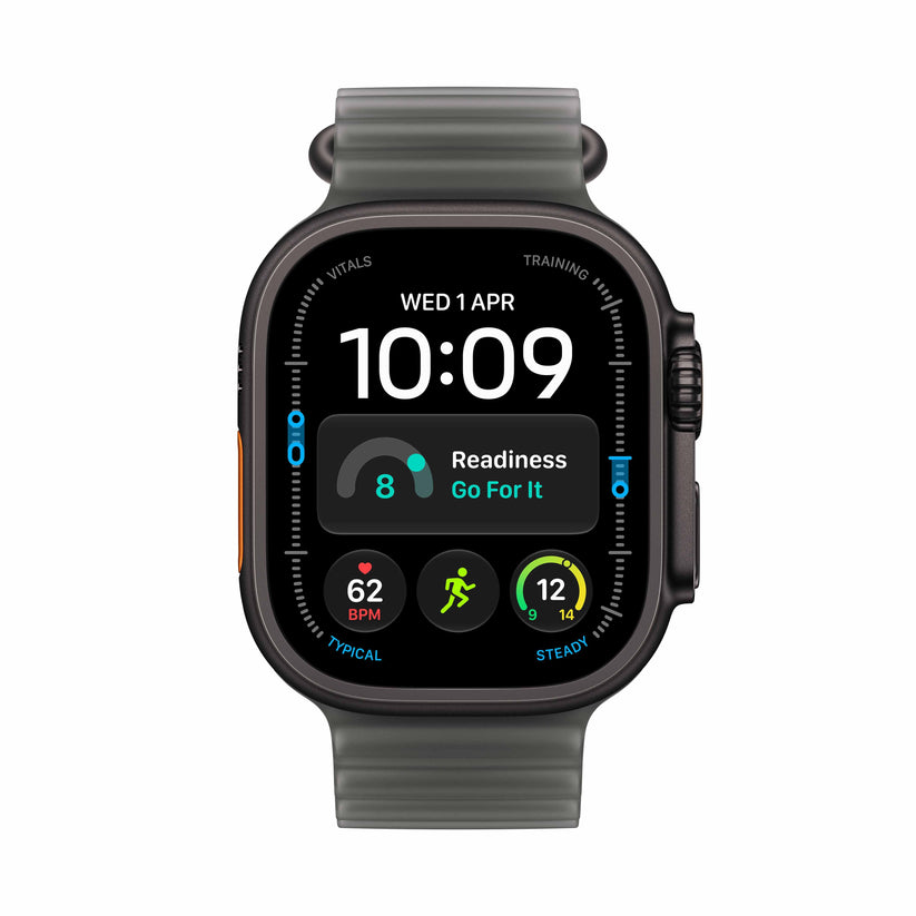 Apple Watch Ultra 4 GPS + Cellular 49mm Black Titanium Case with Translucent Black Ocean Band Get best offers for Apple Watch Ultra 4 GPS + Cellular 49mm Black Titanium Case with Translucent Black Ocean Band