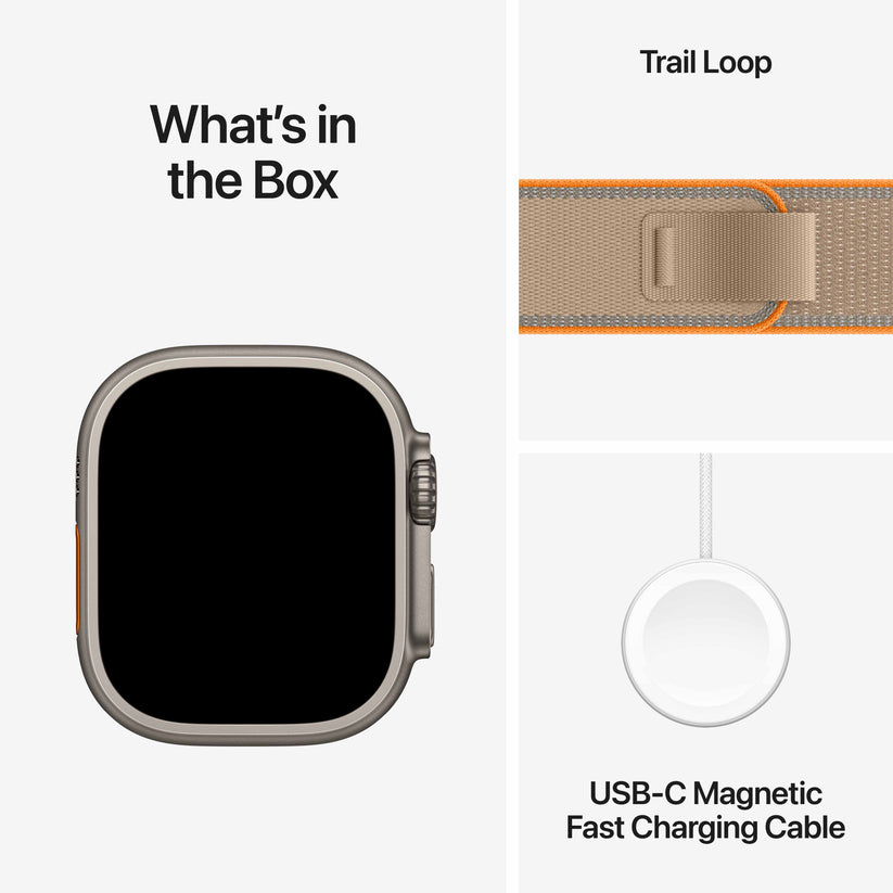 Apple Watch Ultra 4 GPS + Cellular 49mm Natural Titanium Case with Sand Trail Loop - S/M Get best offers for Apple Watch Ultra 4 GPS + Cellular 49mm Natural Titanium Case with Sand Trail Loop - S/M