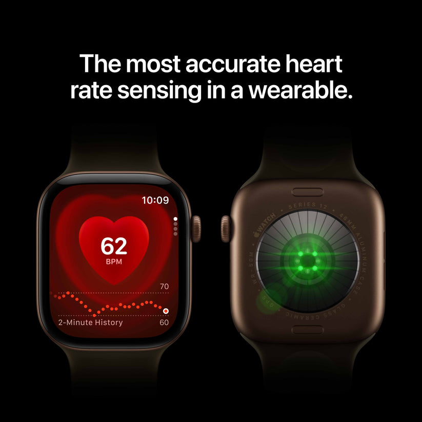 Apple Watch Series 12 GPS 46mm Dark Bronze Aluminium Case with Dark Bronze Milanese Loop - S/M Get best offers for Apple Watch Series 12 GPS 46mm Dark Bronze Aluminium Case with Dark Bronze Milanese Loop - S/M