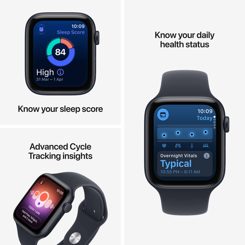 Apple Watch SE 3 GPS + Cellular 44mm Starlight Aluminium Case with Sand Sport Band - M/L Get best offers for Apple Watch SE 3 GPS + Cellular 44mm Starlight Aluminium Case with Sand Sport Band - M/L