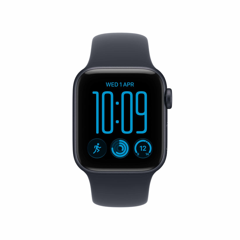 Apple Watch SE 3 GPS + Cellular 40mm Midnight Aluminium Case with Navy Blue Sport Band - S/M Get best offers for Apple Watch SE 3 GPS + Cellular 40mm Midnight Aluminium Case with Navy Blue Sport Band - S/M
