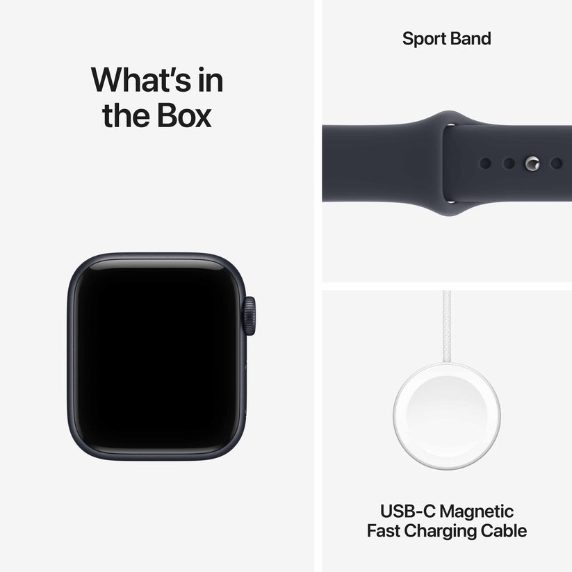 Apple Watch SE 3 GPS + Cellular 40mm Midnight Aluminium Case with Navy Blue Sport Band - M/L Get best offers for Apple Watch SE 3 GPS + Cellular 40mm Midnight Aluminium Case with Navy Blue Sport Band - M/L