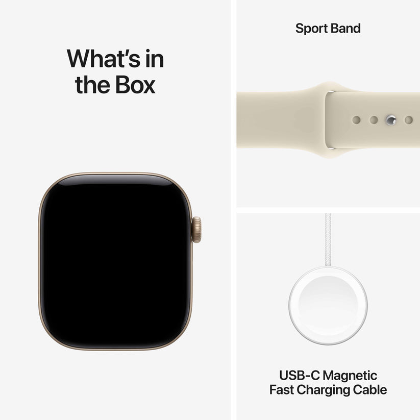 Apple Watch Series 12 GPS + Cellular 46mm Light Gold Aluminium Case with Sand Sport Band - S/M Get best offers for Apple Watch Series 12 GPS + Cellular 46mm Light Gold Aluminium Case with Sand Sport Band - S/M