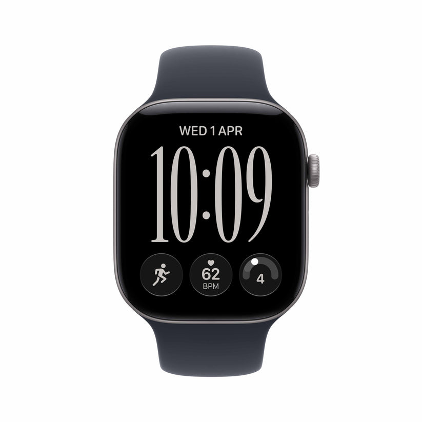 Apple Watch Series 12 GPS + Cellular 46mm Space Grey Aluminium Case with Navy Blue Sport Band - M/L Get best offers for Apple Watch Series 12 GPS + Cellular 46mm Space Grey Aluminium Case with Navy Blue Sport Band - M/L