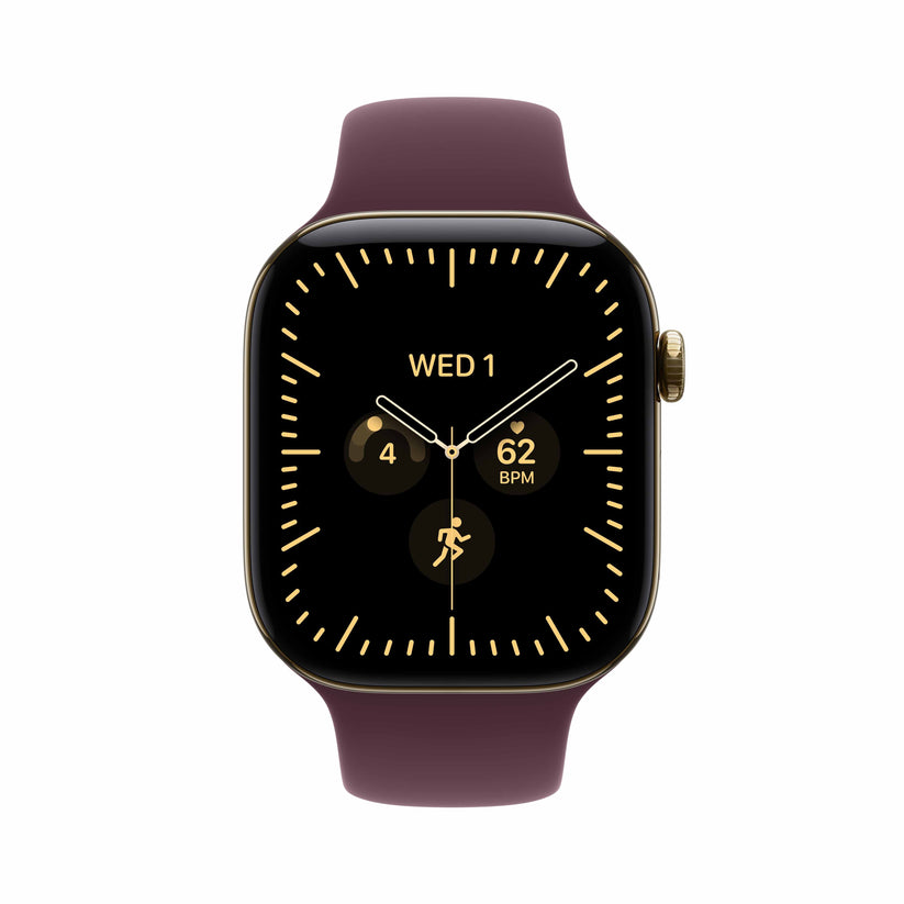 Apple Watch Series 12 GPS + Cellular 46mm Radiant Gold Titanium Case with Burgundy Sport Band - S/M Get best offers for Apple Watch Series 12 GPS + Cellular 46mm Radiant Gold Titanium Case with Burgundy Sport Band - S/M