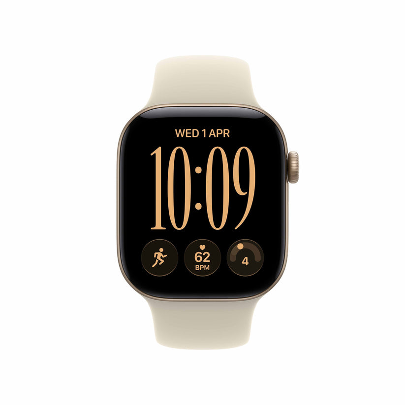 Apple Watch Series 12 GPS + Cellular 42mm Light Gold Aluminium Case with Sand Sport Band - M/L Get best offers for Apple Watch Series 12 GPS + Cellular 42mm Light Gold Aluminium Case with Sand Sport Band - M/L