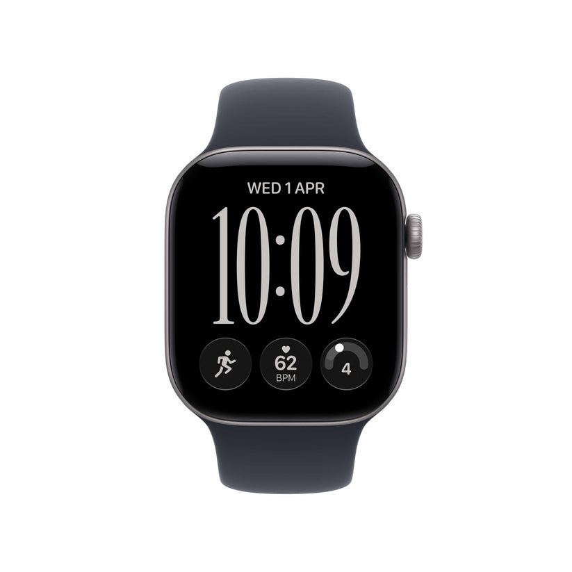 Apple Watch Series 12 GPS + Cellular 42mm Space Grey Aluminium Case with Navy Blue Sport Band - M/L Get best offers for Apple Watch Series 12 GPS + Cellular 42mm Space Grey Aluminium Case with Navy Blue Sport Band - M/L