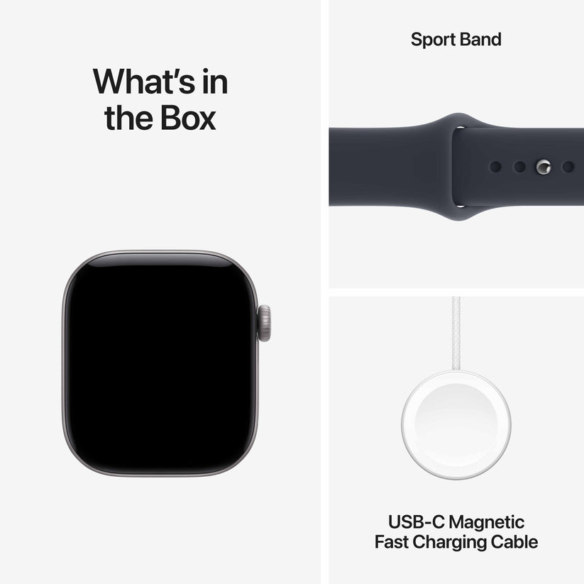 Apple Watch Series 12 GPS 42mm Space Grey Aluminium Case with Navy Blue Sport Band - S/M Get best offers for Apple Watch Series 12 GPS 42mm Space Grey Aluminium Case with Navy Blue Sport Band - S/M