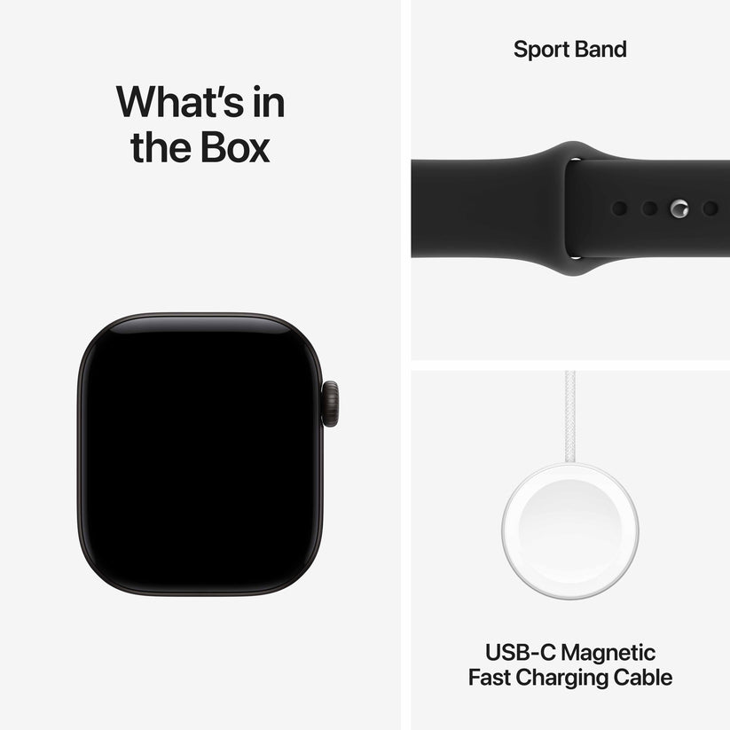 Apple Watch Series 12 GPS 42mm Black Aluminium Case with Black Sport Band - S/M Get best offers for Apple Watch Series 12 GPS 42mm Black Aluminium Case with Black Sport Band - S/M
