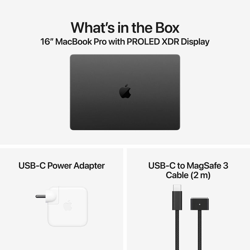 16-inch MacBook Pro with PROLED XDR Display: Apple M5 Max chip with 18-core CPU and 32-core GPU, 2TB SSD - Space Black Get best offers for 16-inch MacBook Pro with PROLED XDR Display: Apple M5 Max chip with 18-core CPU and 32-core GPU, 2TB SSD - Space Black