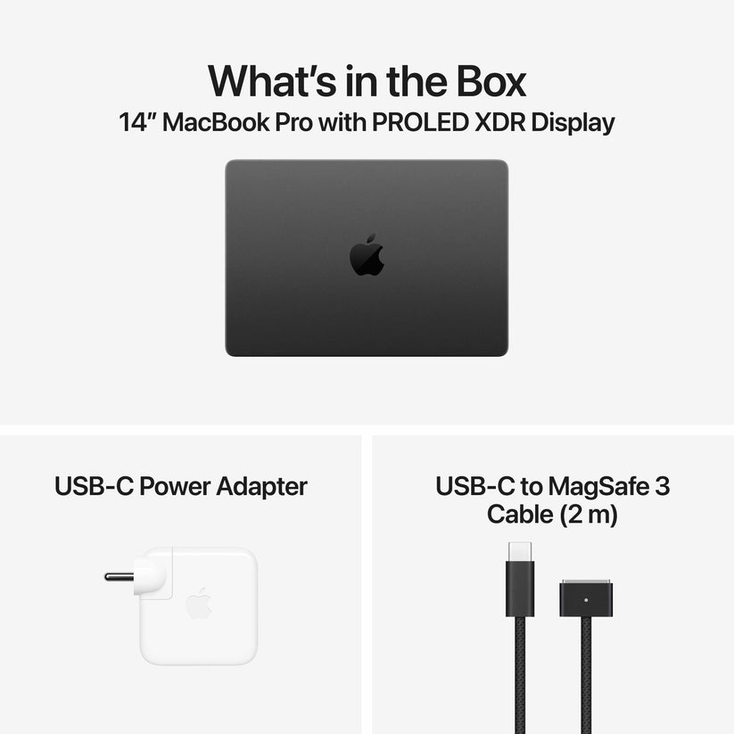 14-inch MacBook Pro with PROLED XDR Display: Apple M5 Max chip with 18-core CPU and 32-core GPU, 2TB SSD - Space Black Get best offers for 14-inch MacBook Pro with PROLED XDR Display: Apple M5 Max chip with 18-core CPU and 32-core GPU, 2TB SSD - Space Black