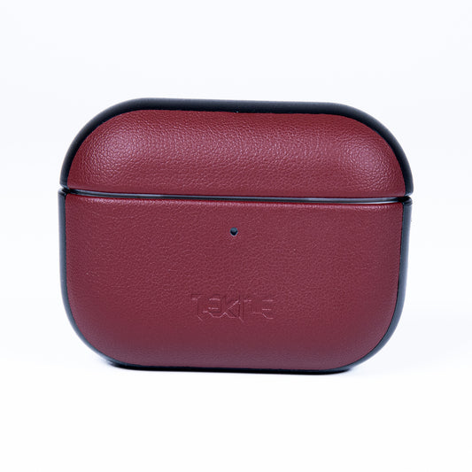 TEKNE Dual tone Vegan Leather case-Dark Brown