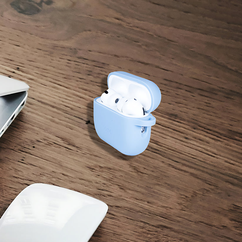 TEKNE Silicone Case for Airpods Pro3 -Pale Blue Get best offers for TEKNE Silicone Case for Airpods Pro3 -Pale Blue