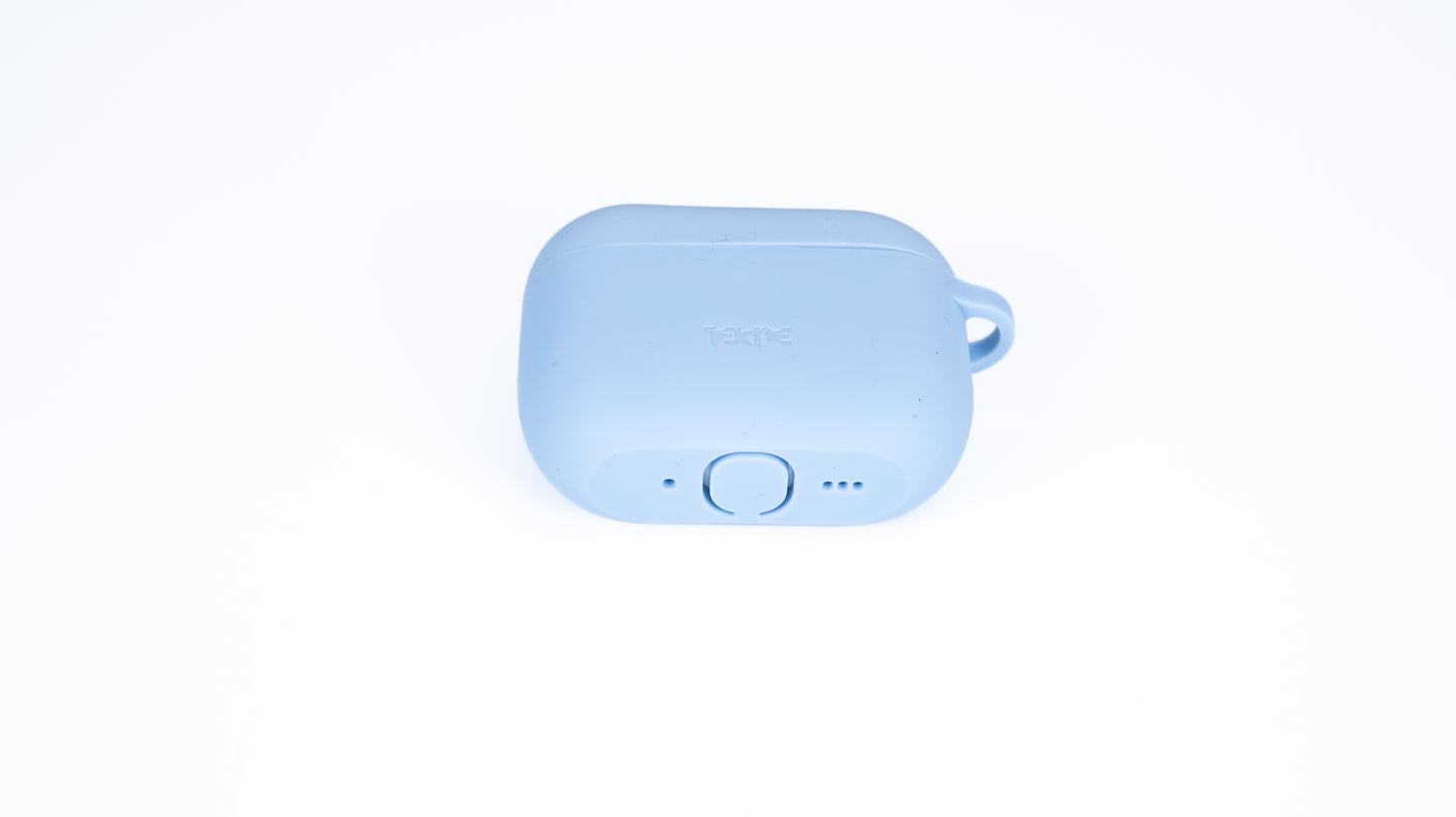 TEKNE Silicone Case for Airpods Pro3 -Pale Blue