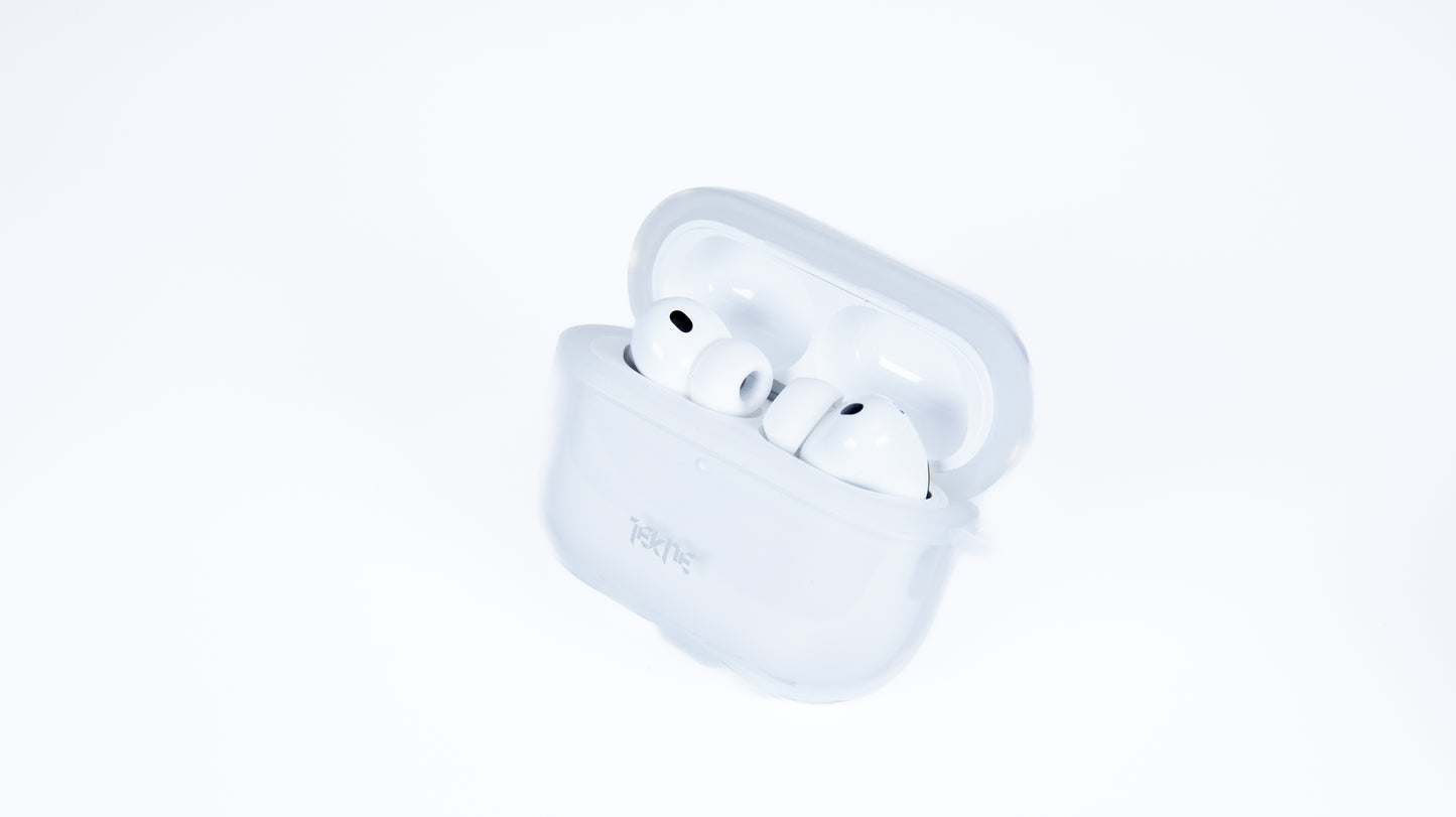 TEKNE Airbag Shockproof Case -Clear White